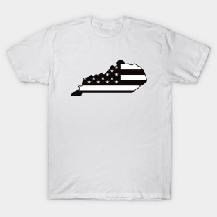 Black and White Flag Kentucky T-Shirt